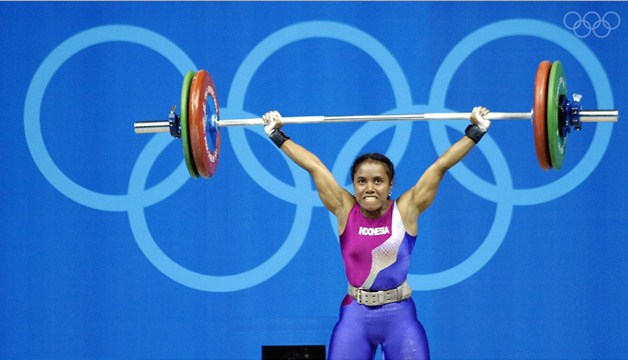 lisa merupakan atlet indonesia yang menggondol medali pada bidang angkat beban