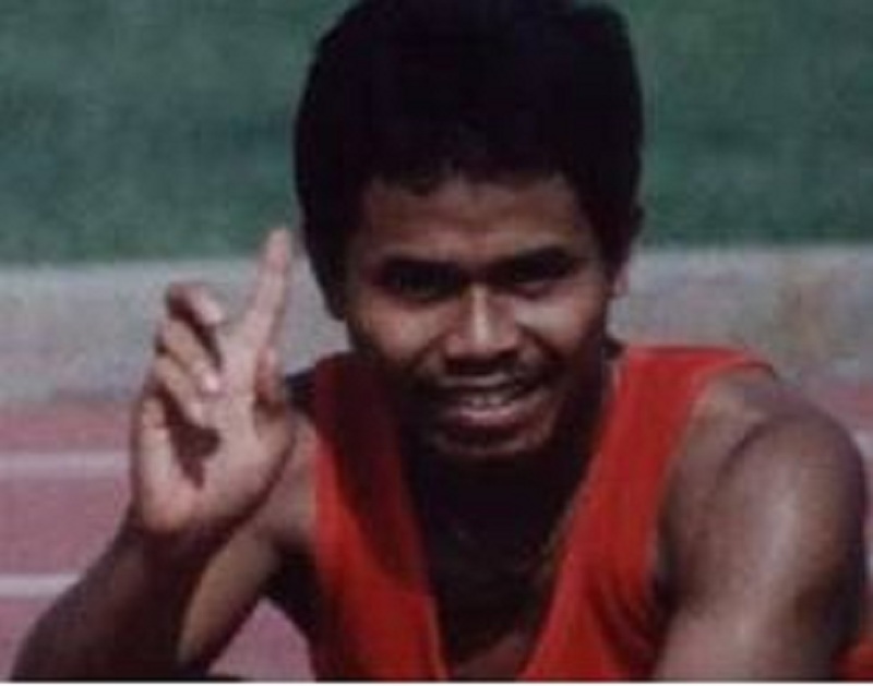 pada olimpiade PON 1993, atlet lari indonesia ini berhasil mengharumkan nama bangsa