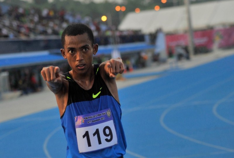 atlet lari indonesia ini berhasil mengharumkan nama bangsa setelah mengalahkan nguyen